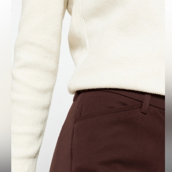 41 Hawthorn Becca Adjustable Hem Pant NWT Brown - Picture 4 of 5